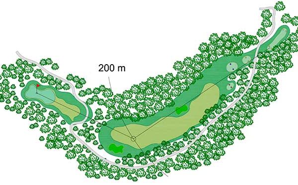 Hoyo 11, Ilustración