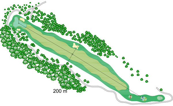 Hoyo 17, Ilustracion