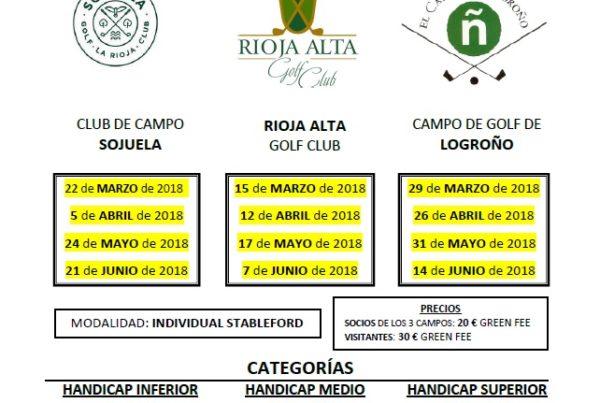 I Circuito Senior de La Rioja