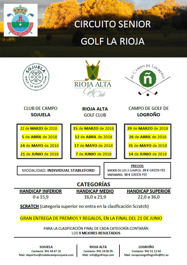 I Circuito Senior de La Rioja