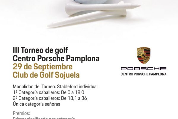 III Torneo de golf Centro Porsche
