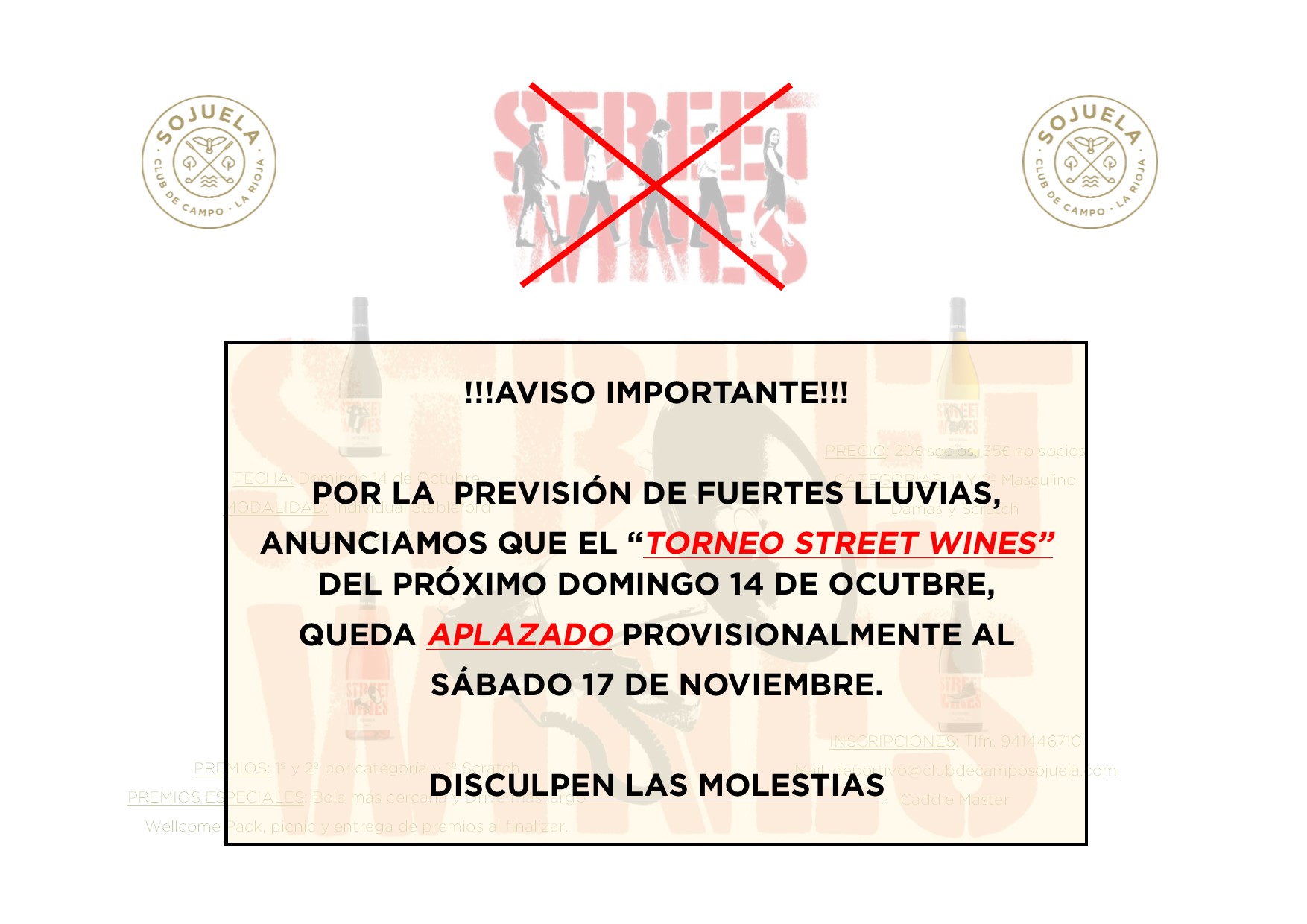 APLAZADO TORNEO STREET WINES