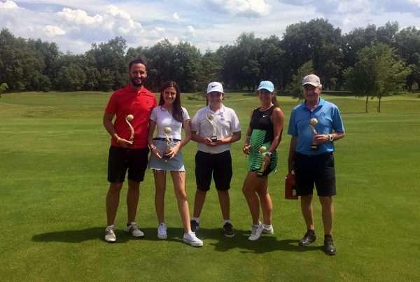 Jaime Ravina y Paula Pérez, nuevos campeones de Rioja Alta Golf Club absolutos
