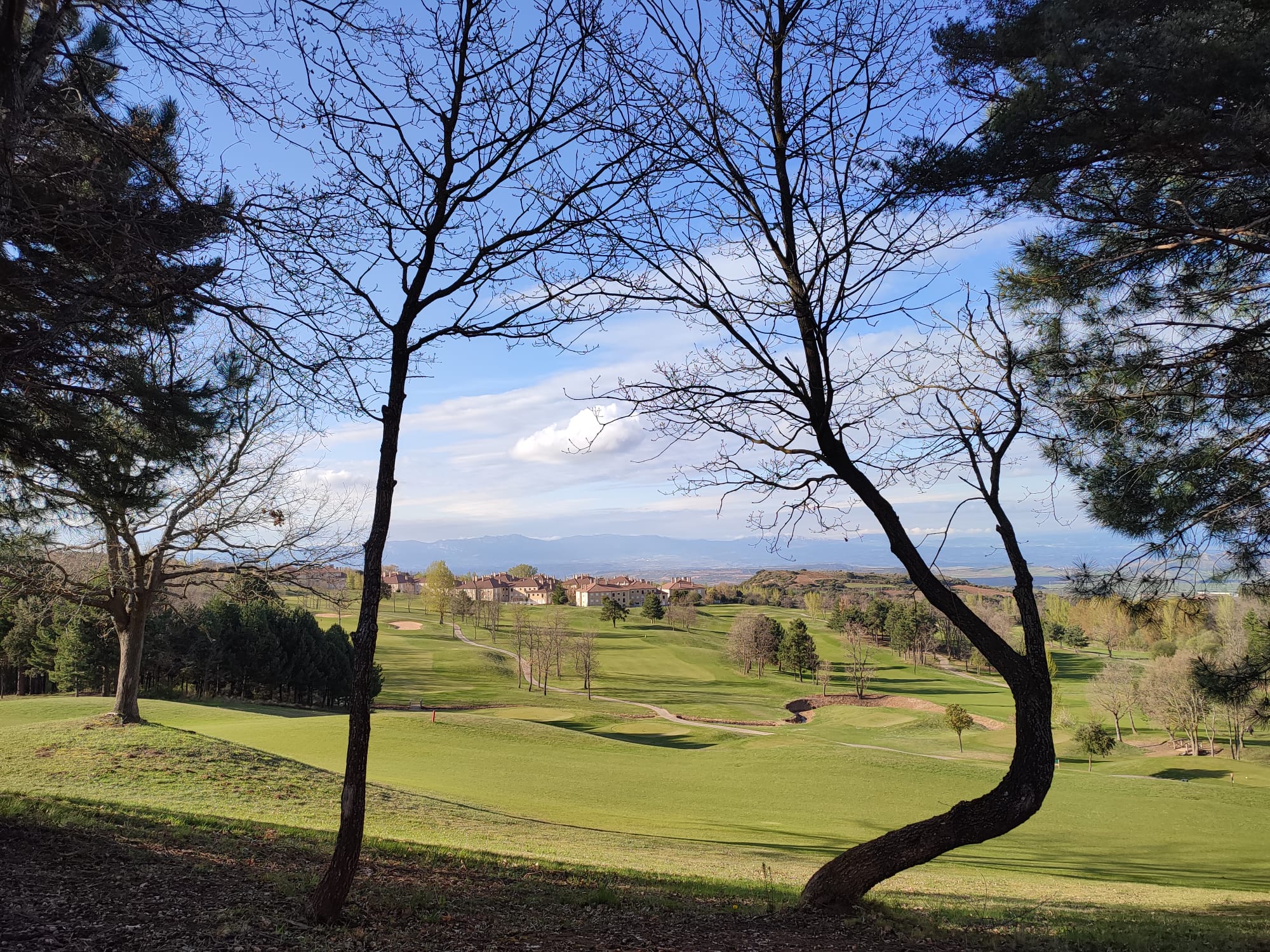Vista panorámica del Club de Campo Sojuela