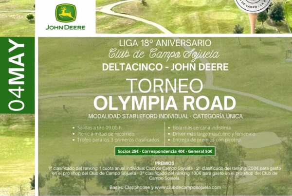 Torneo Olympia Road. Liga Anual Club de Campo Sojuela
