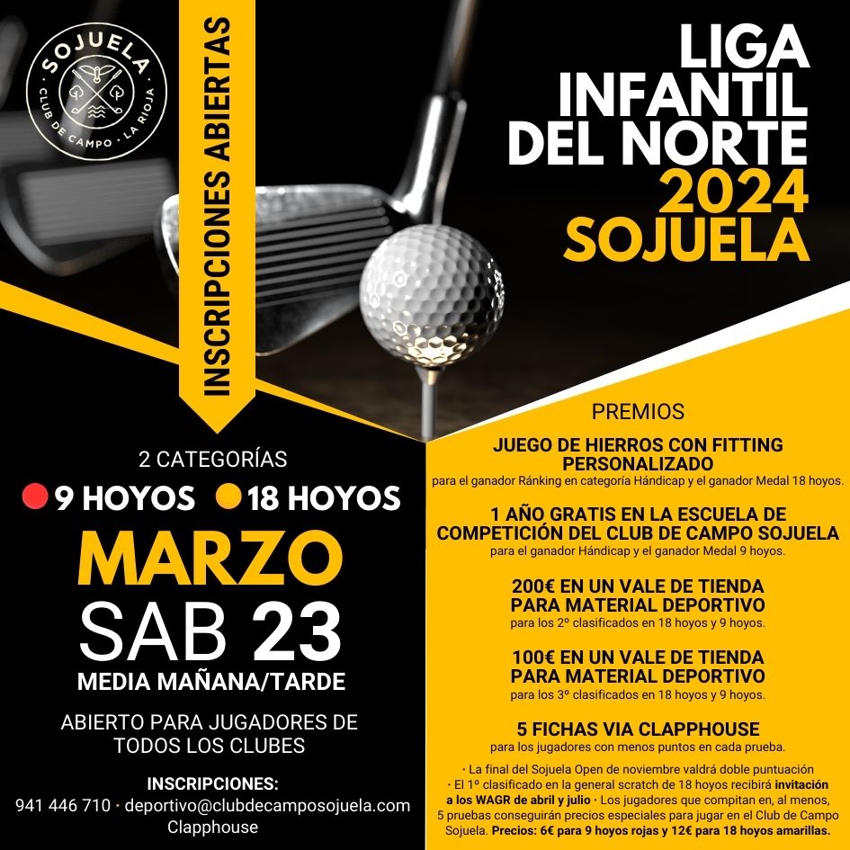 Liga Infantil del Norte 2024 Sojuela Golf