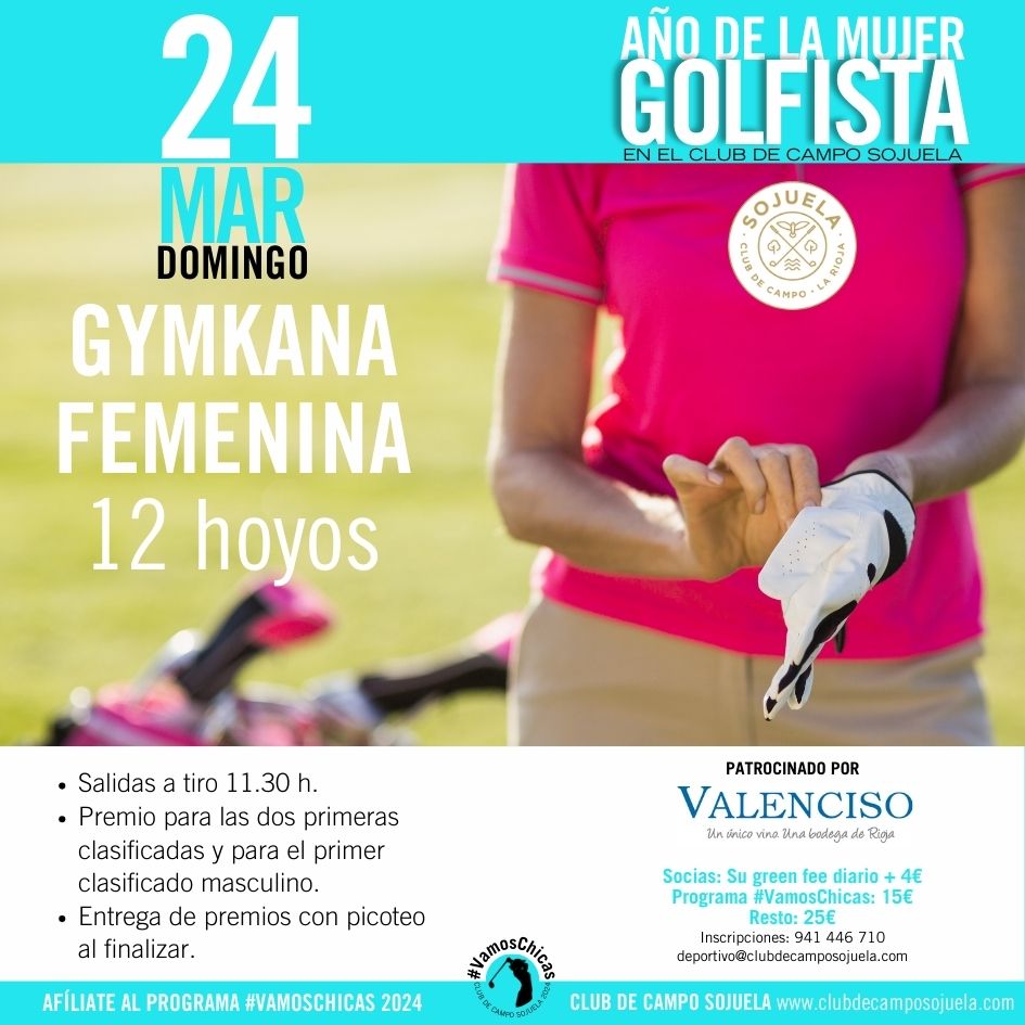 Gymkana Femenina 12 Hoyos Club de Campo Sojuela