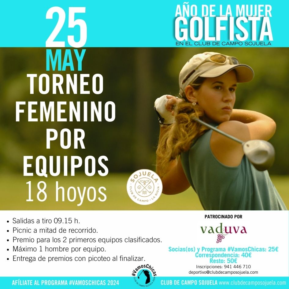 Torneo Femenino por Equipos patrocinado por Vaduva